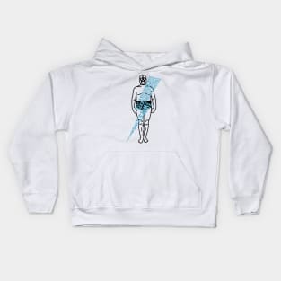 EL LUCHADOR12 Kids Hoodie